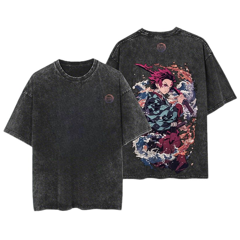 Unisex Anime Inspired Vintage T-Shirt