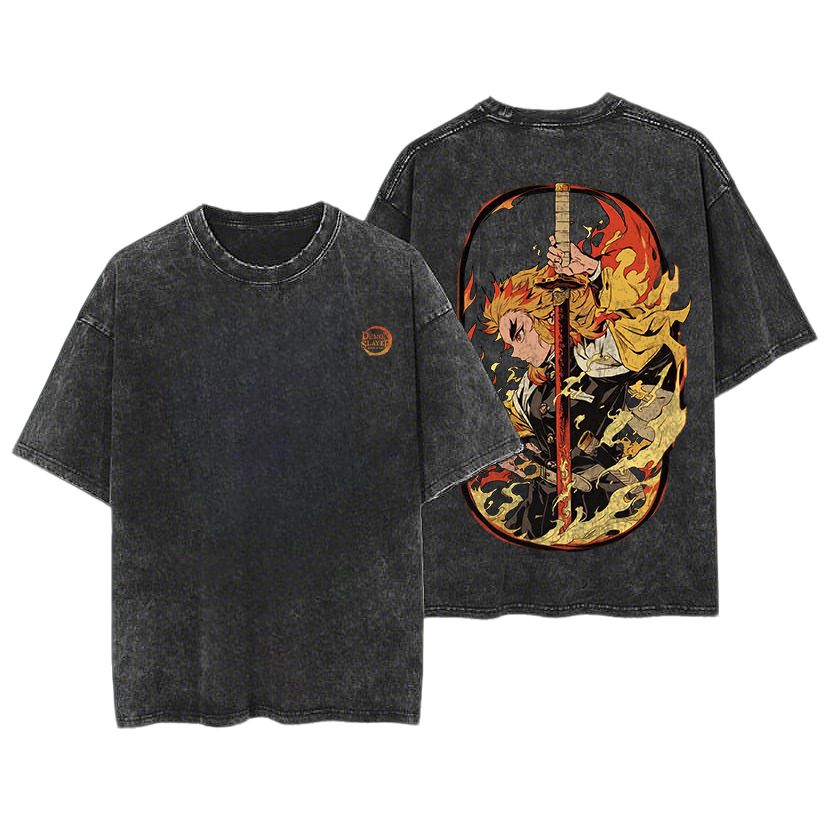 Unisex Anime Inspired Vintage T-Shirt
