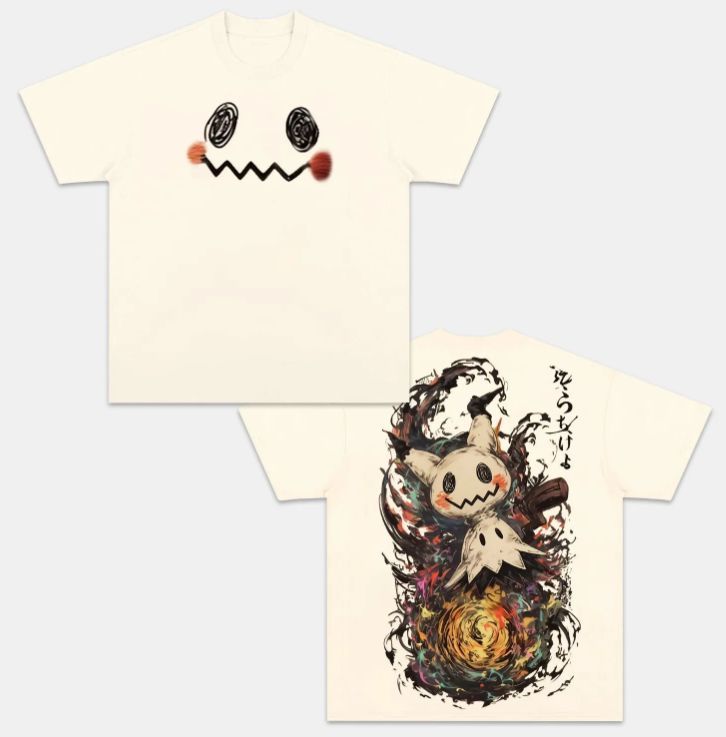 Unisex Anime Inspired Vintage T-Shirt