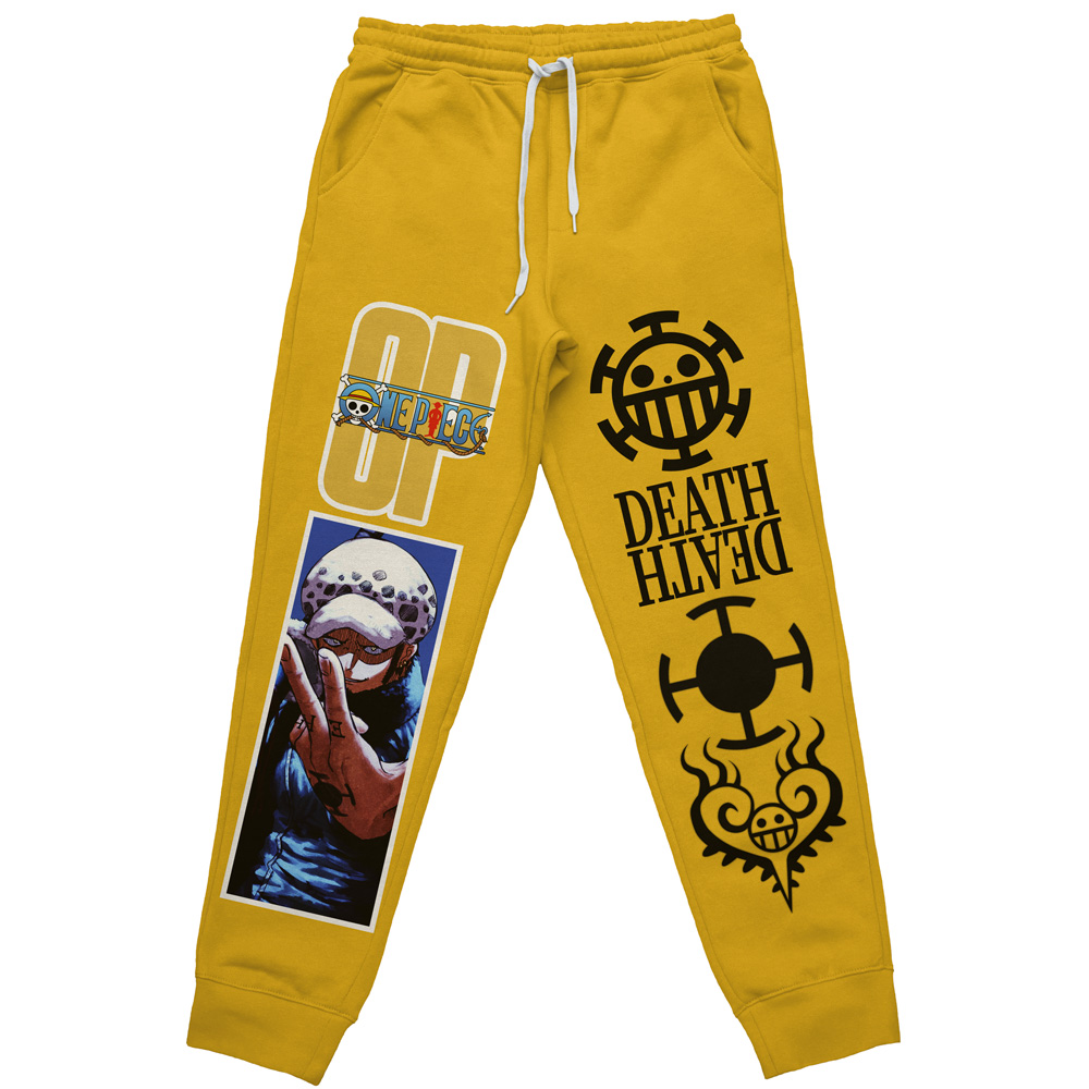 Trafalgar D. Law   Streetwear Sweatpants-AnimeClothe