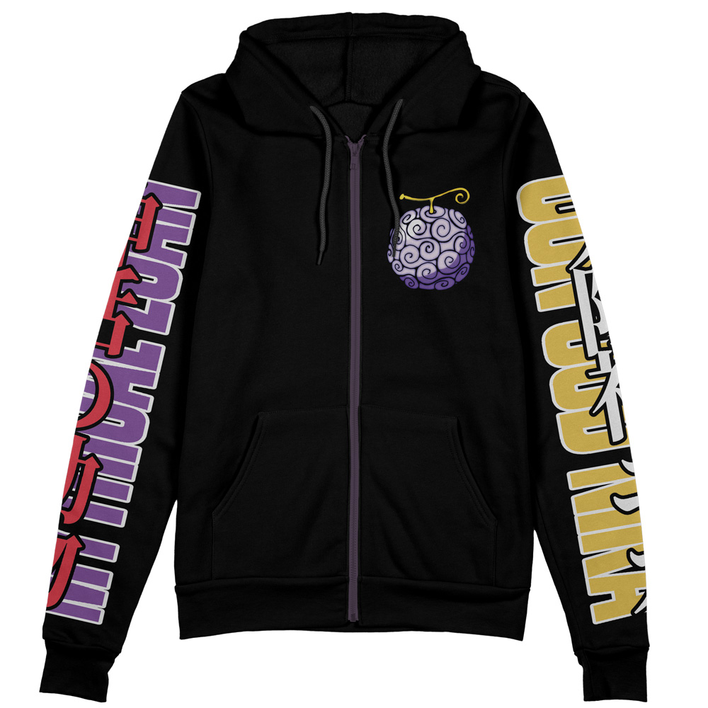  Gear 5th Luffy V3   Streetwear Zip Hoodie Jacket-AnimeClothe