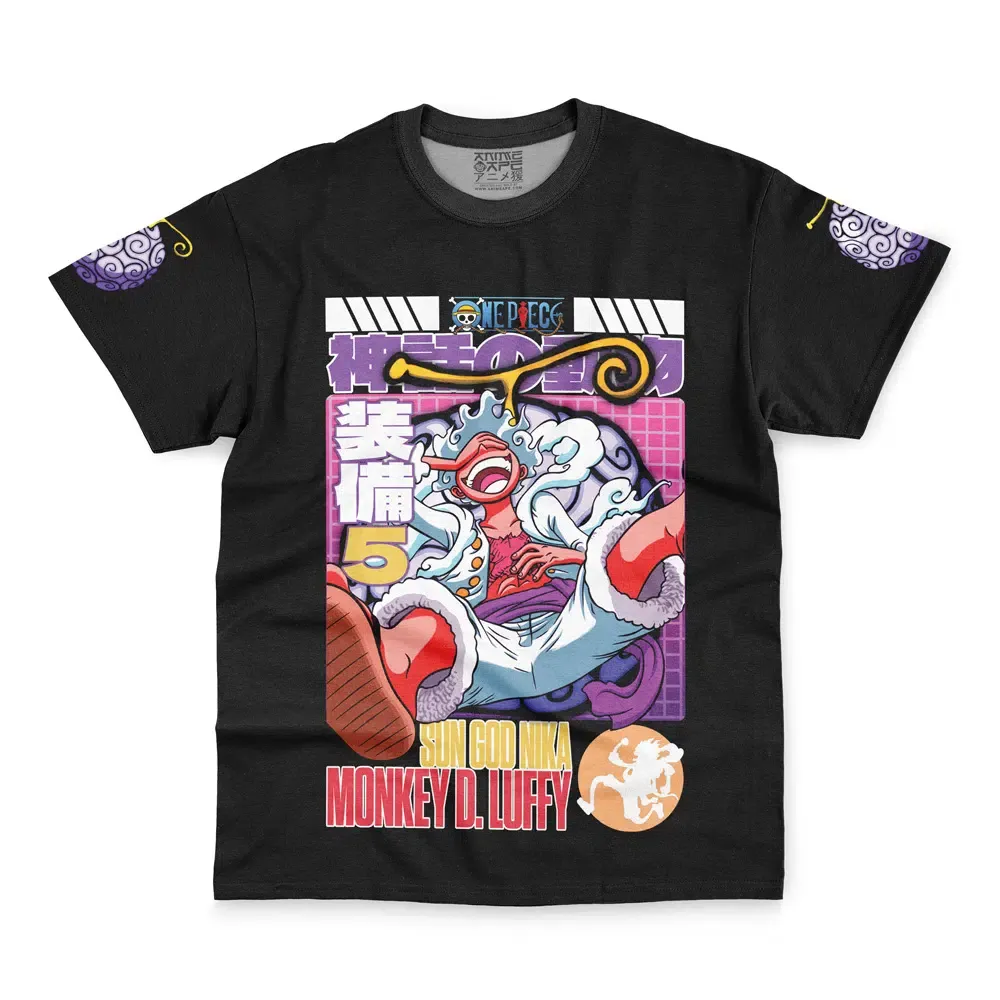 Gear 5th Luffy V3 One Piece Streetwear T-Shirt