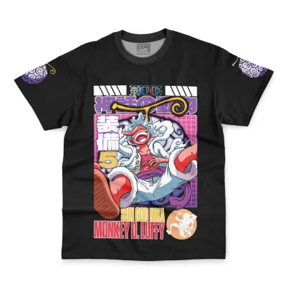 Gear 5th Luffy V3 One Piece Streetwear T-Shirt