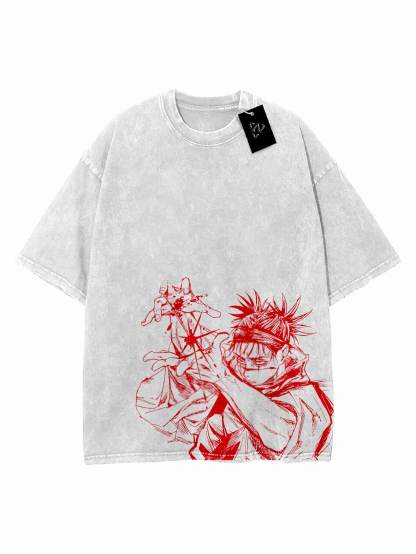 Piercing Blood 2-Sided Vintage Tee-AnimeClothe