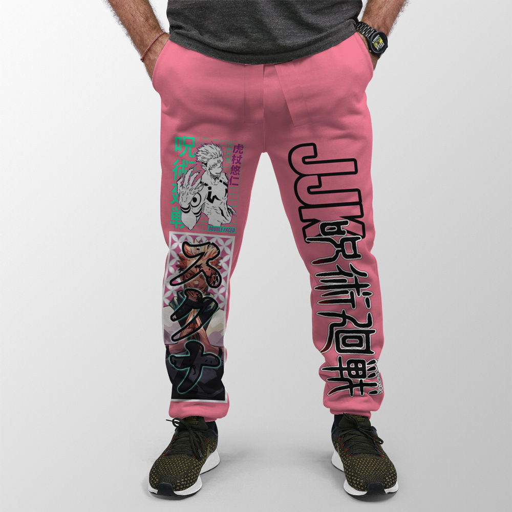 Ryomen Sukuna Jujutsu Kaisen Streetwear Sweatpants-AnimeClothe