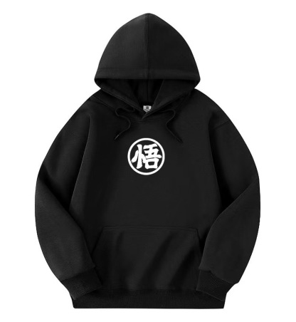 Unisex Anime Print  Casual Oversized Hoodie