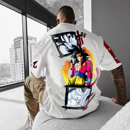 Unisex Anime Inspired Vintage T-Shirt-AnimeClothe
