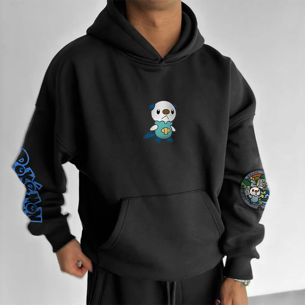Unisex Anime Graphic Streetwear Vintage Hoodie-AnimeClothe