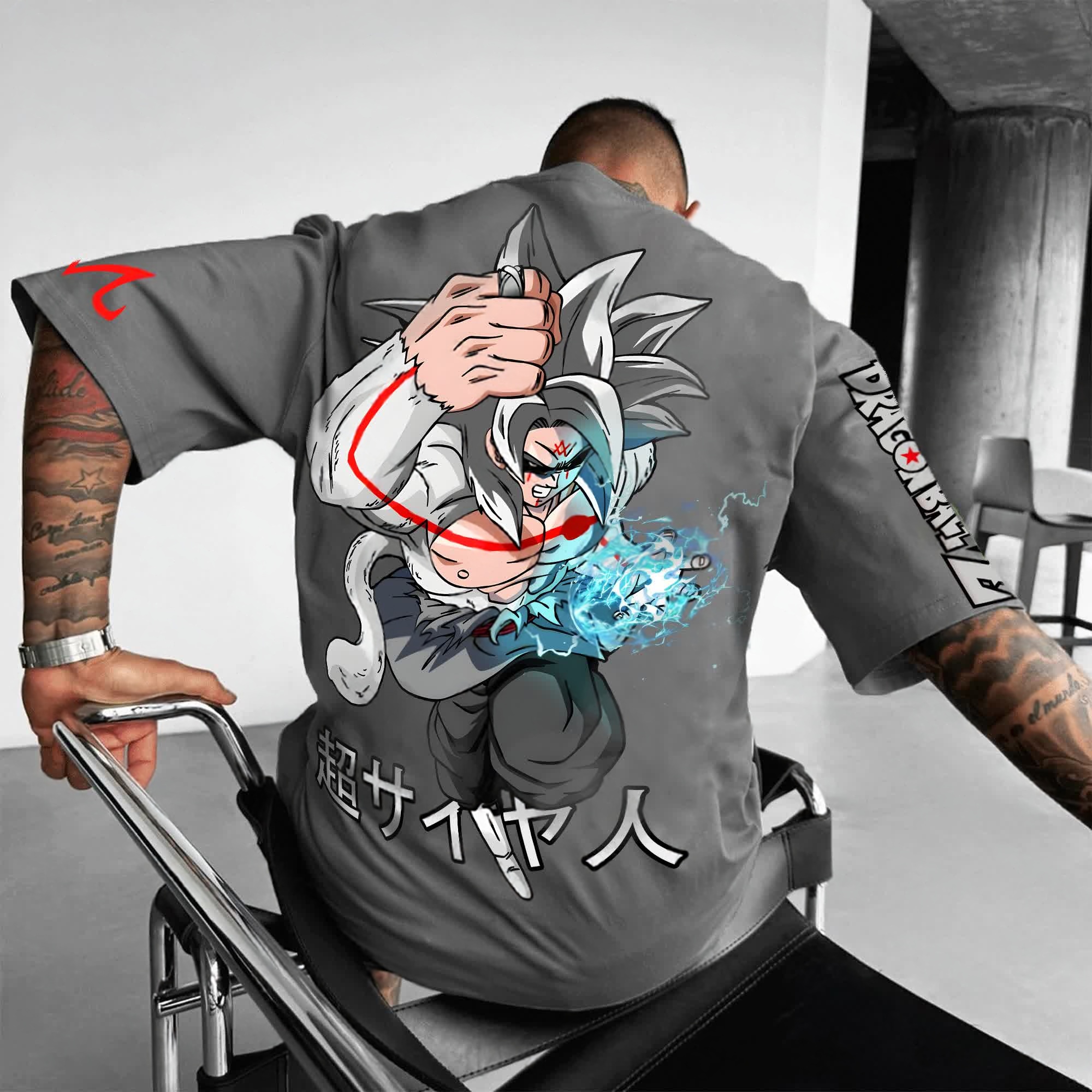 Unisex Anime Inspired Vintage T-Shirt-AnimeClothe