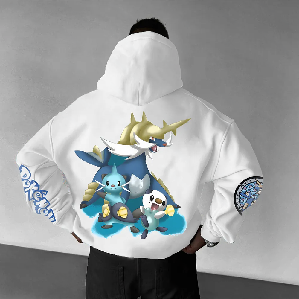 Unisex  Anime Graphic Streetwear Vintage Hoodie-AnimeClothe