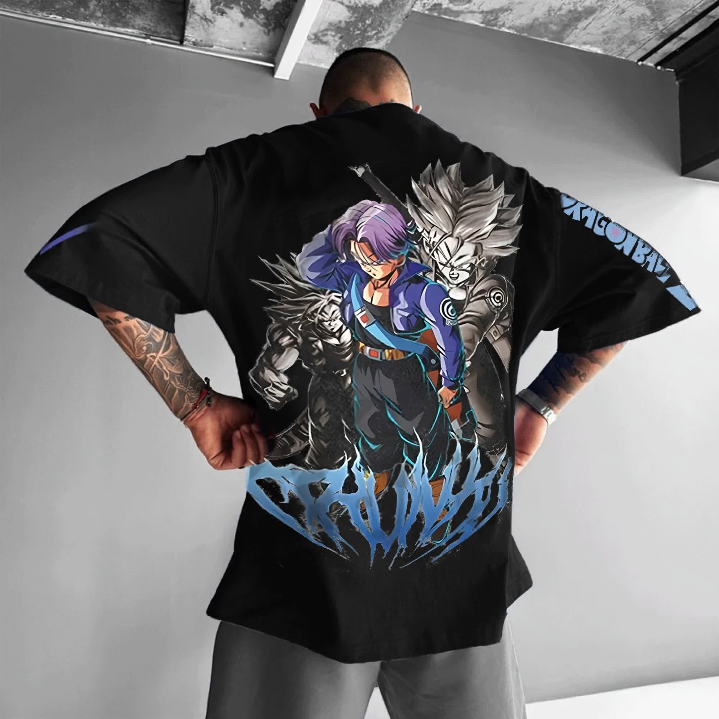 Unisex Anime Inspired Vintage T-Shirt-AnimeClothe