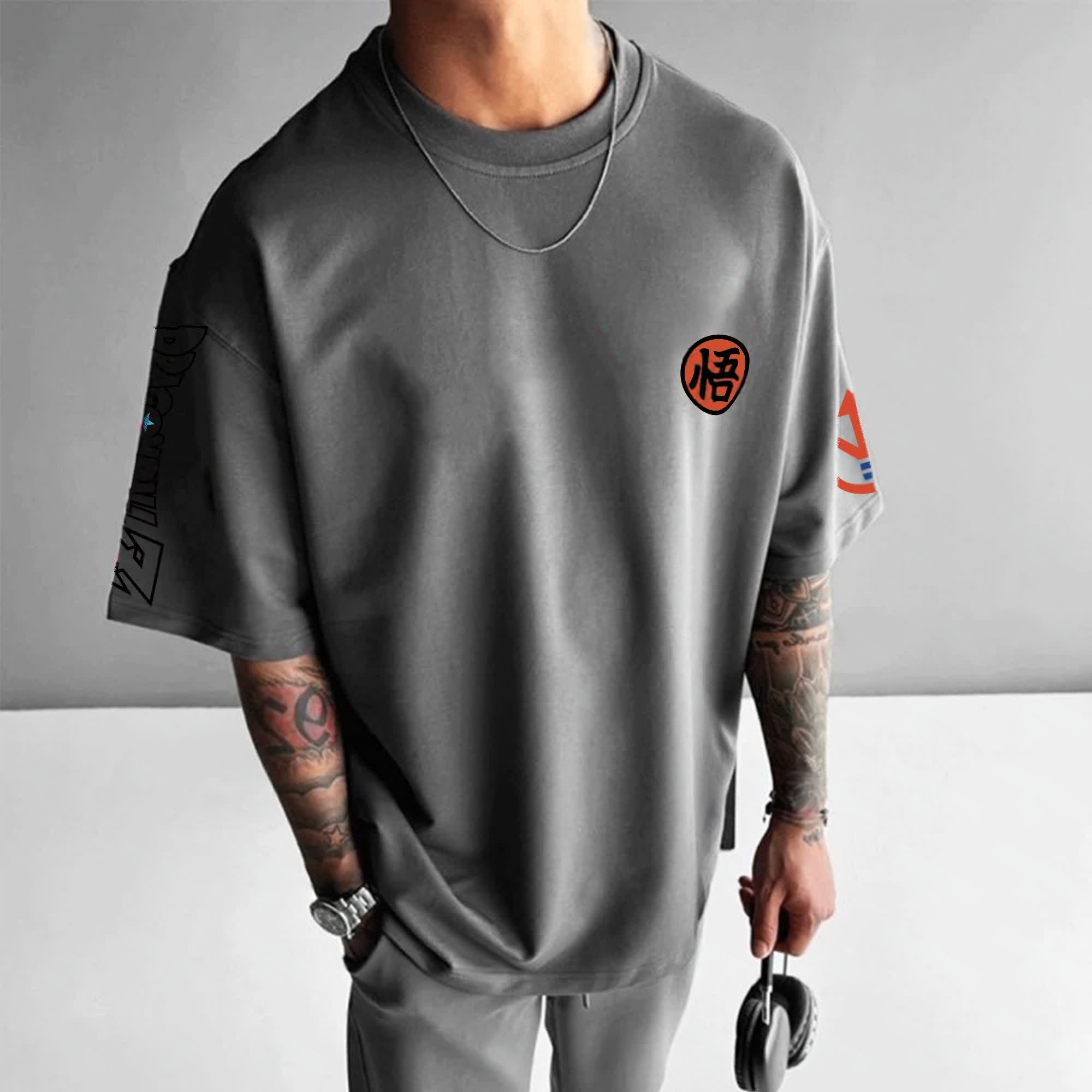 Unisex Anime Inspired Vintage T-Shirt-AnimeClothe
