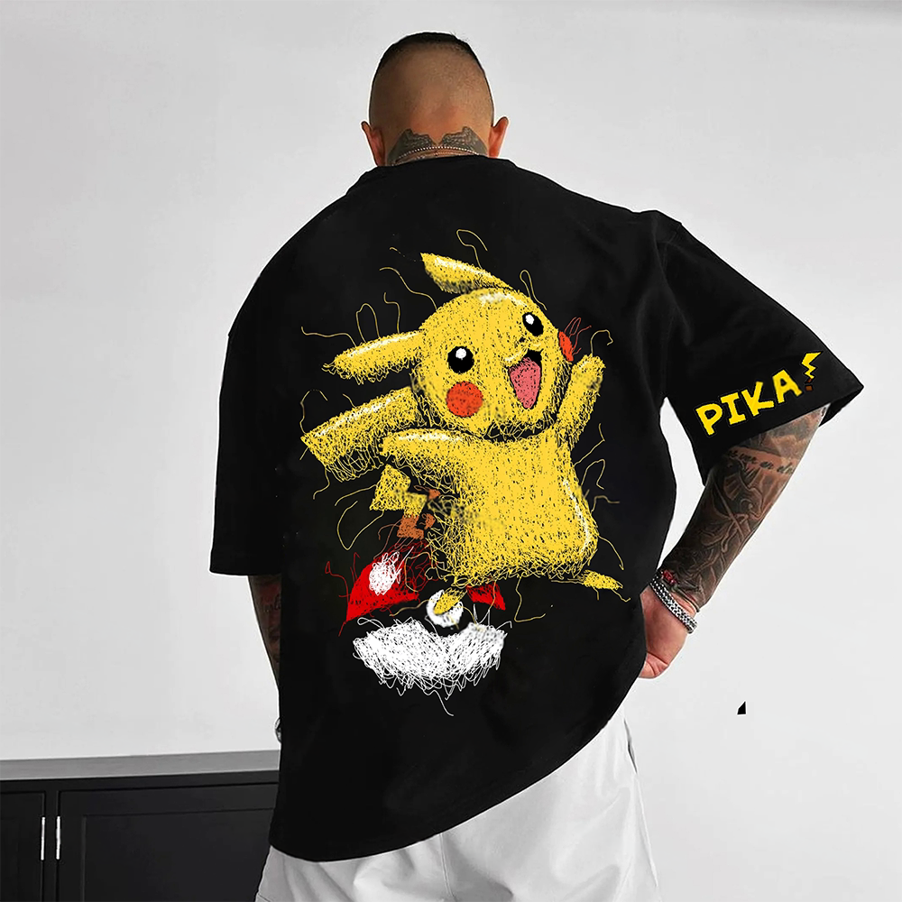 Unisex  Anime Inspired Vintage T-Shirt-AnimeClothe