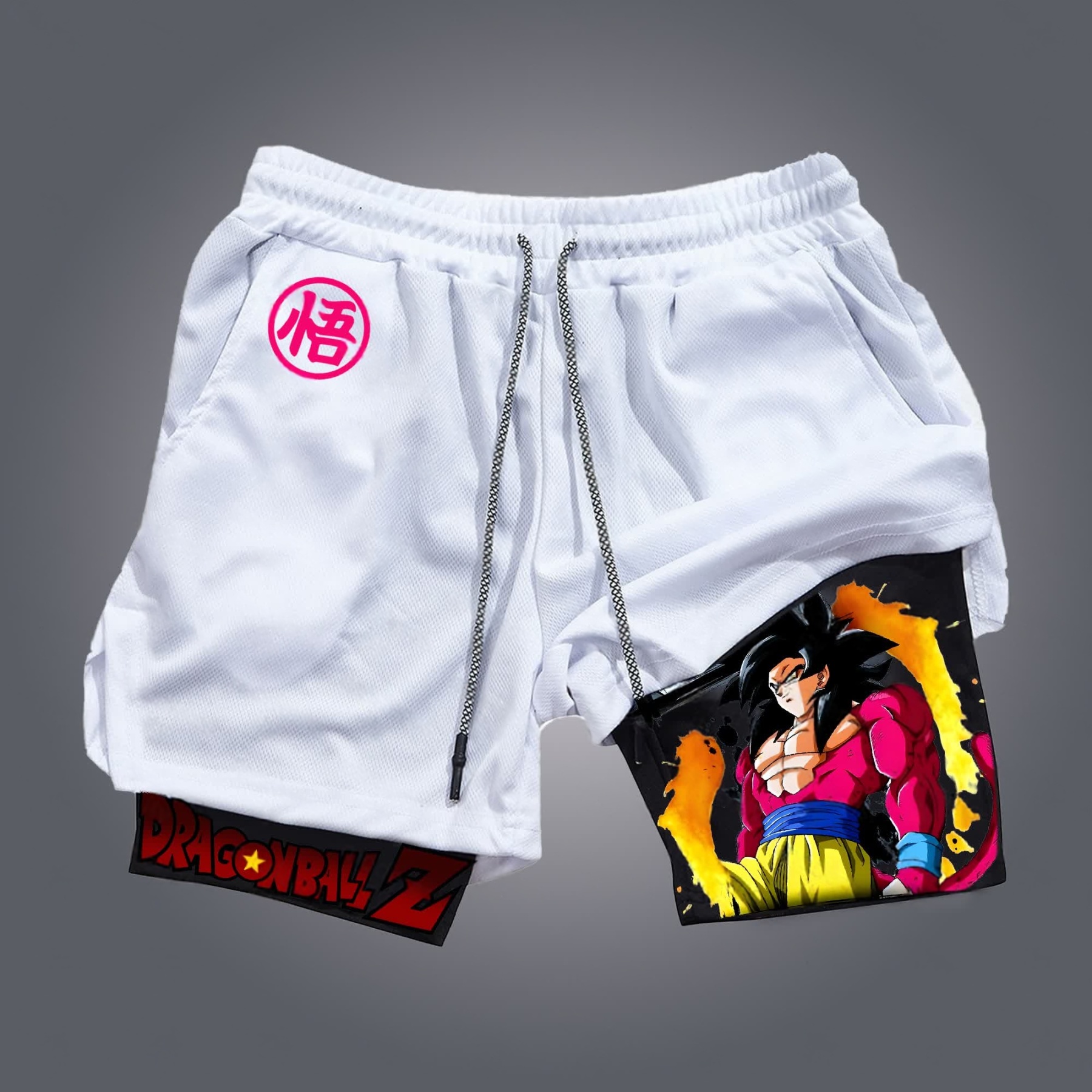 Unisex Casual Anime Streetwear Shorts-AnimeClothe