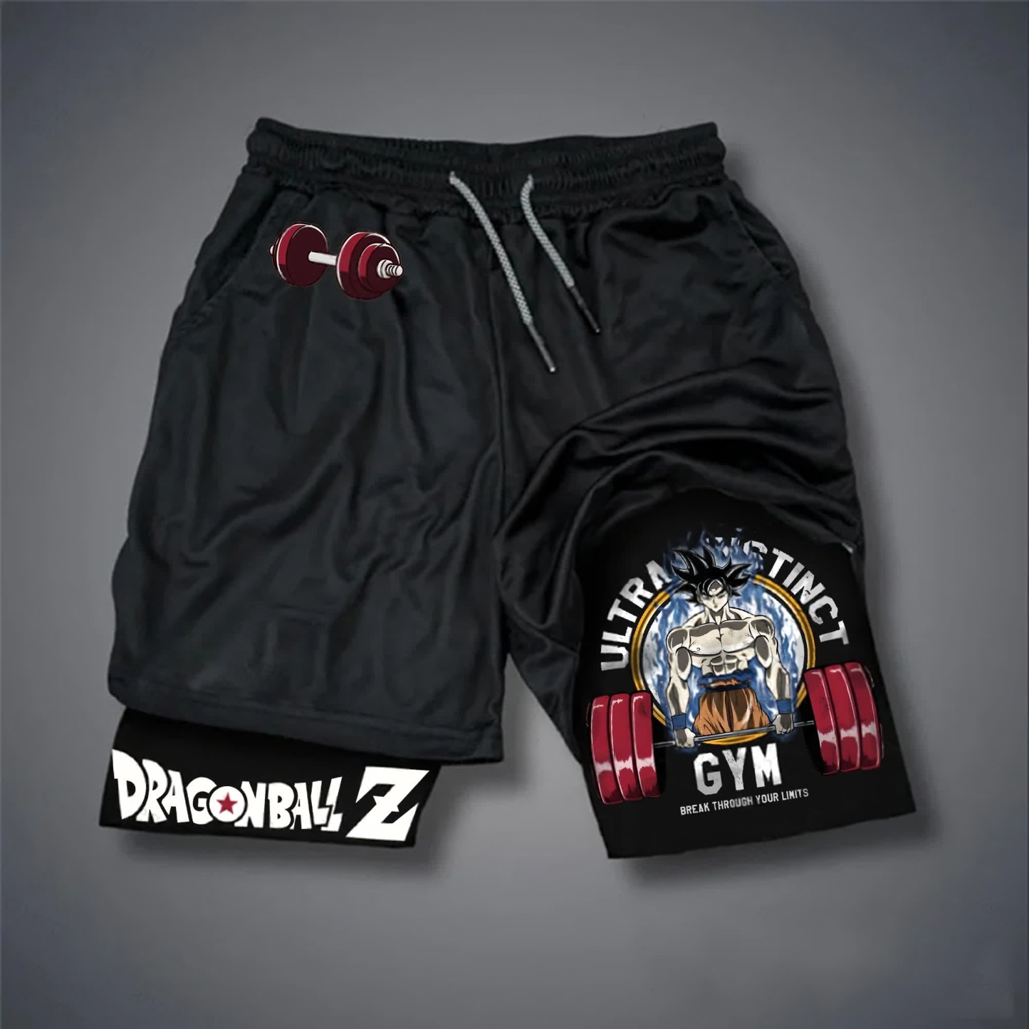Unisex Casual Anime Streetwear Shorts-AnimeClothe