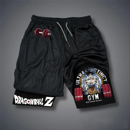 Unisex Casual Anime Streetwear Shorts-AnimeClothe