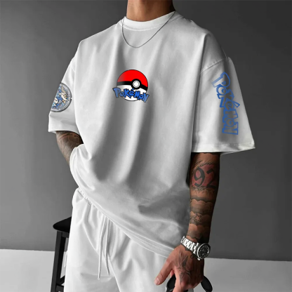 Unisex   Anime Inspired Vintage T-Shirt-AnimeClothe
