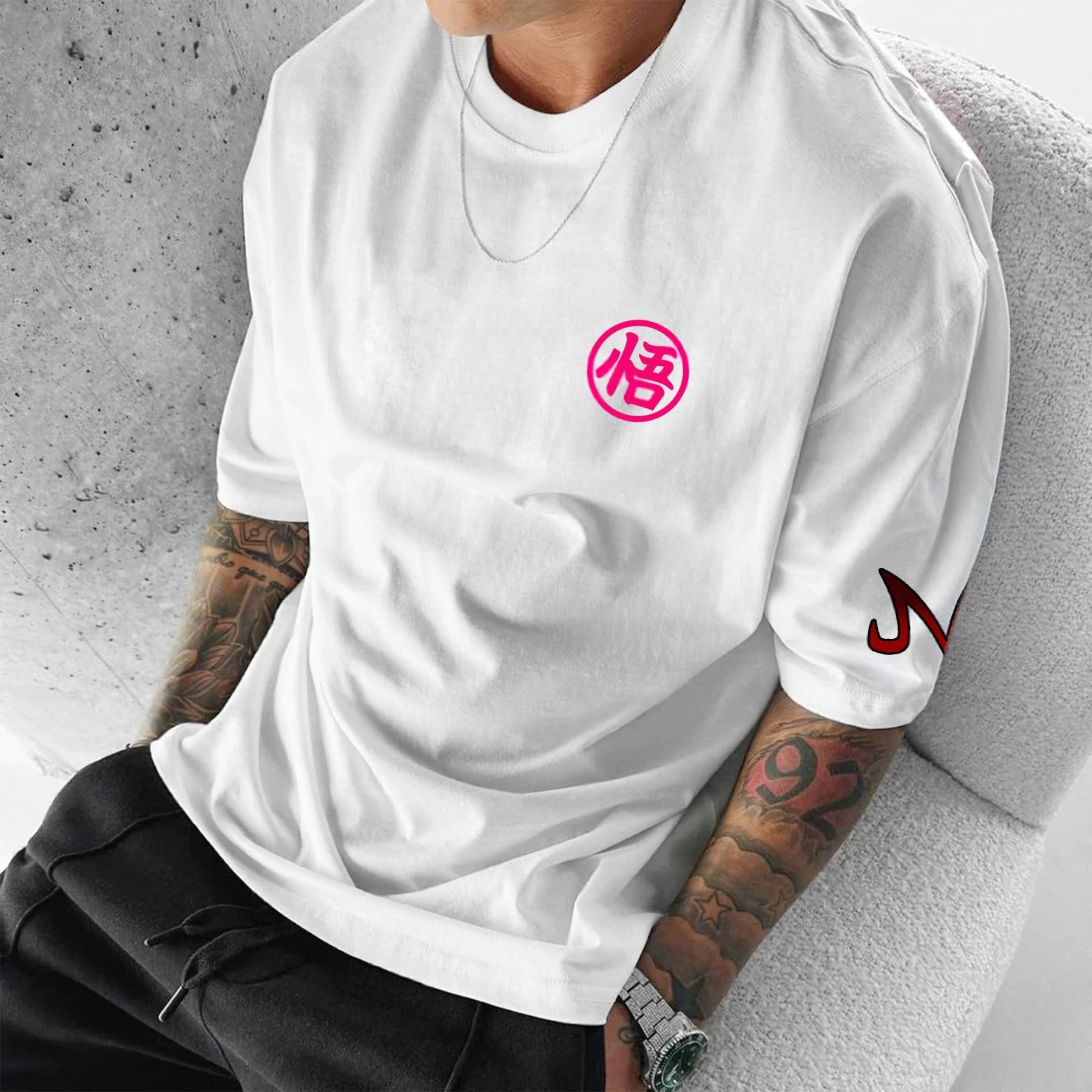 Unisex Anime Inspired Vintage T-Shirt-AnimeClothe
