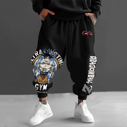 Unisex Casual Anime Streetwear Pants-AnimeClothe