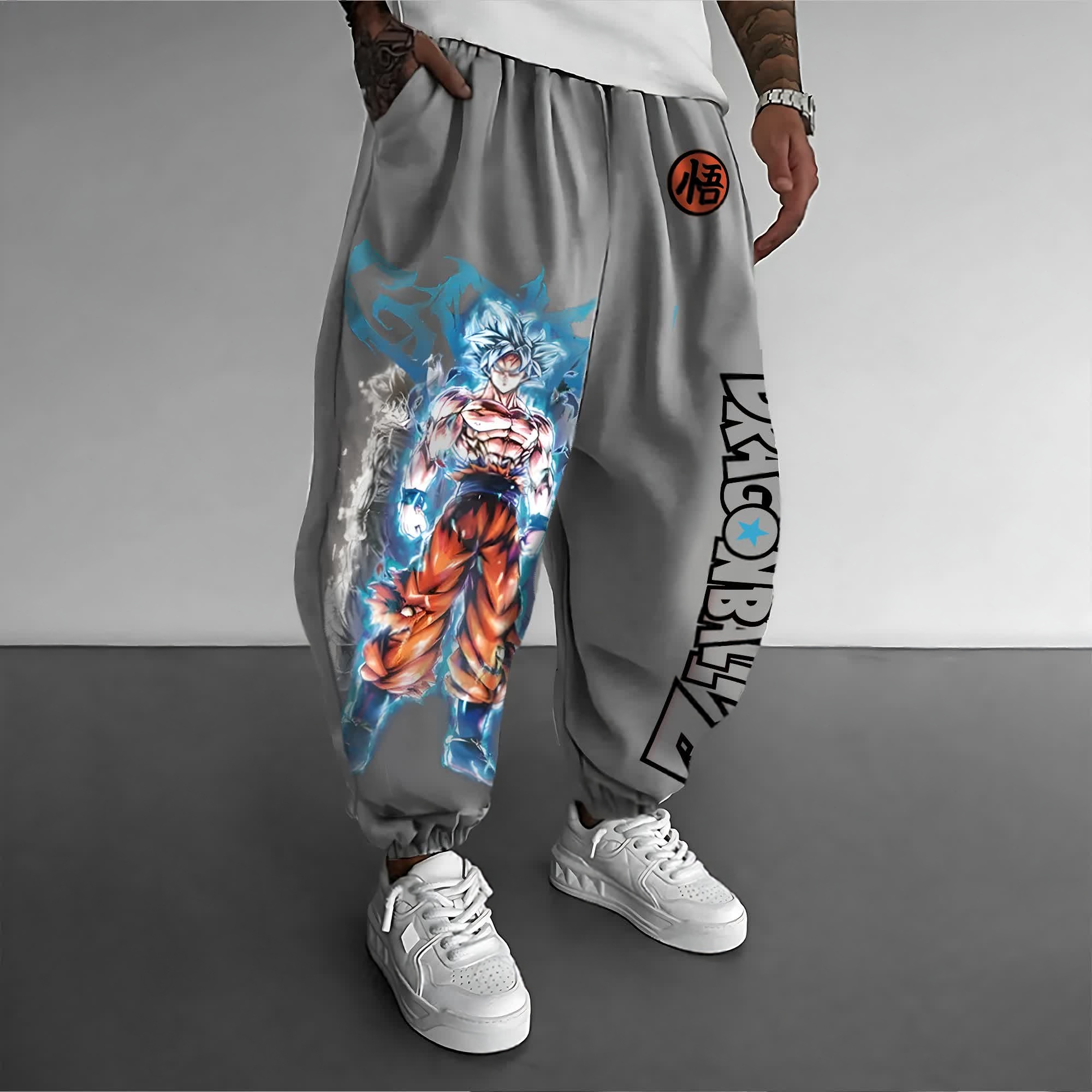 Unisex Anime Inspired Vintage Pants-AnimeClothe