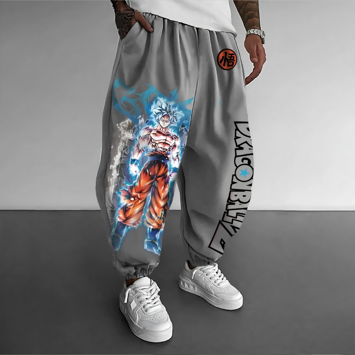 Unisex Anime Inspired Vintage Pants-AnimeClothe