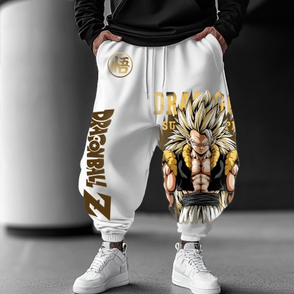 Unisex Anime Inspired Vintage Pants