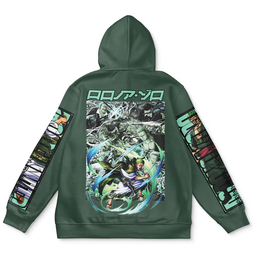 Roronoa Zoro   Streetwear Hoodie-AnimeClothe
