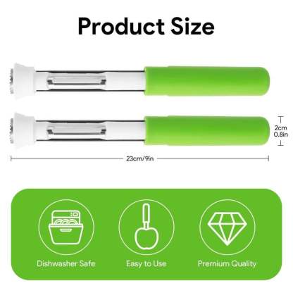🎁HOT SALE- 49% OFF🔥2-in-1 Apple Corer & Peeler 