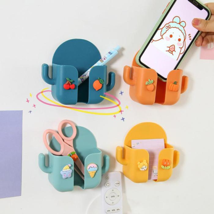 Wall Mount Multifunctional Phone Holder