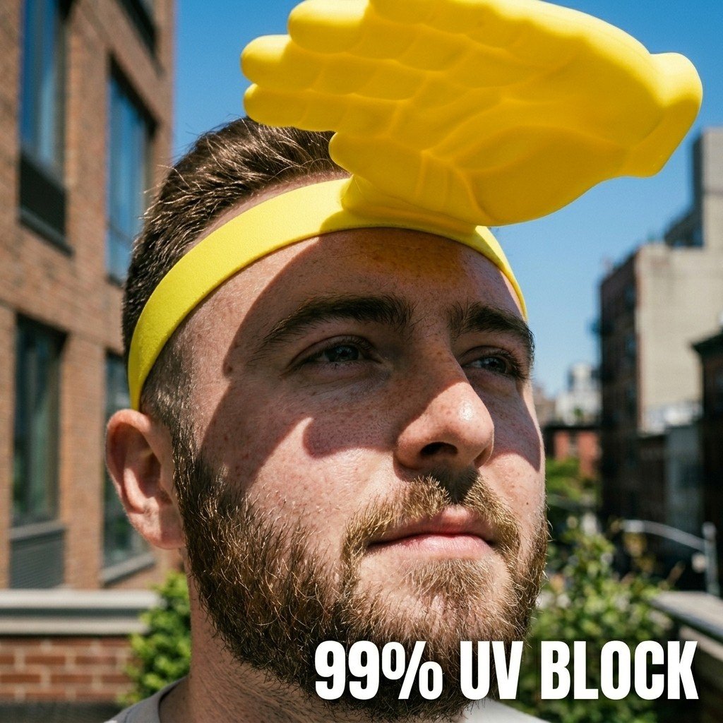 🎁New Arrival Special Offer🔥The Original "Third Hand" Hands-Free Sun Visor Headband 