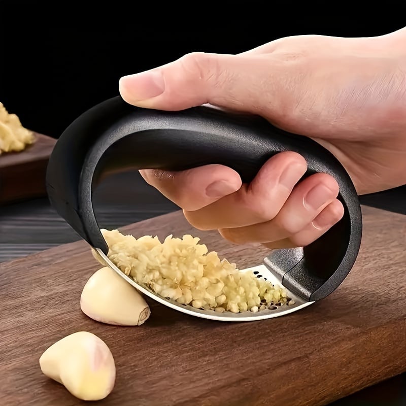 🔥430 Stainless Steel Ring Garlic Press