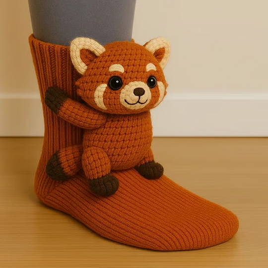 (🌲Early Christmas Sale- 49% OFF) 🦥3D Animal Socks Christmas Edition🧦