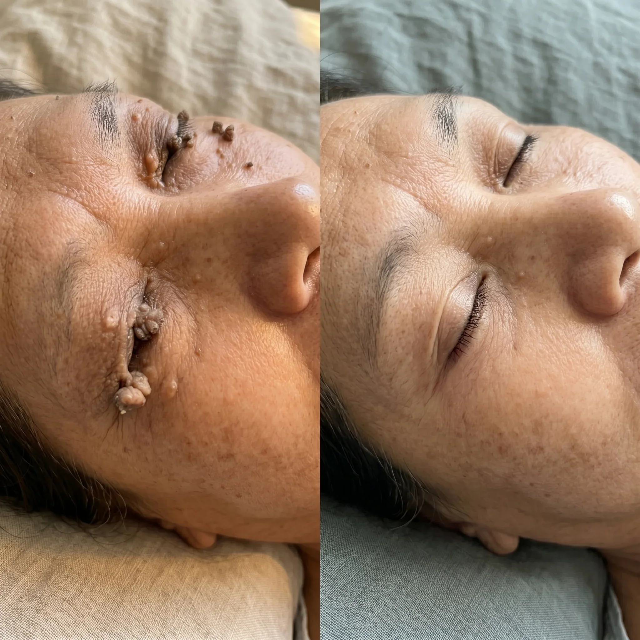 Customer result photo