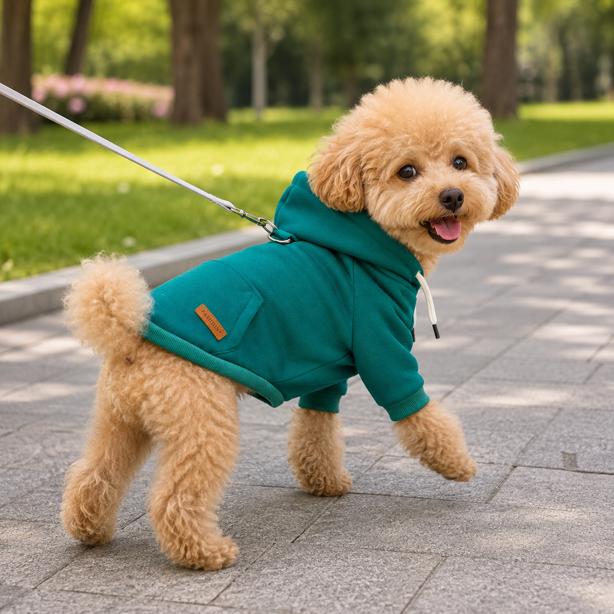 🐕Cozy Fleece Pet Hoodie – Warm Fall & Winter Sweatshirt for Small & Medium Dogs👍