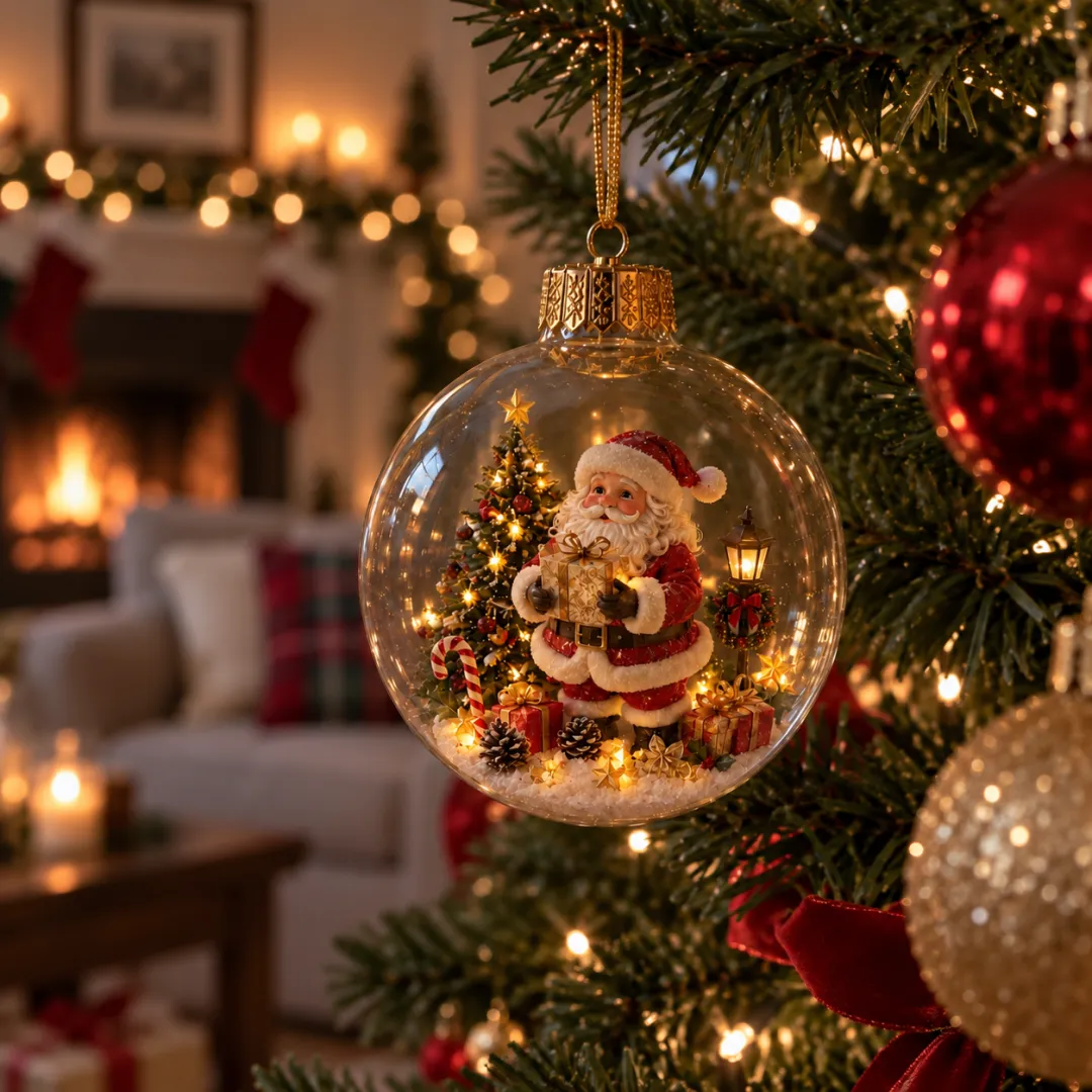 🎄Glowing Christmas Diorama Ornament🎄