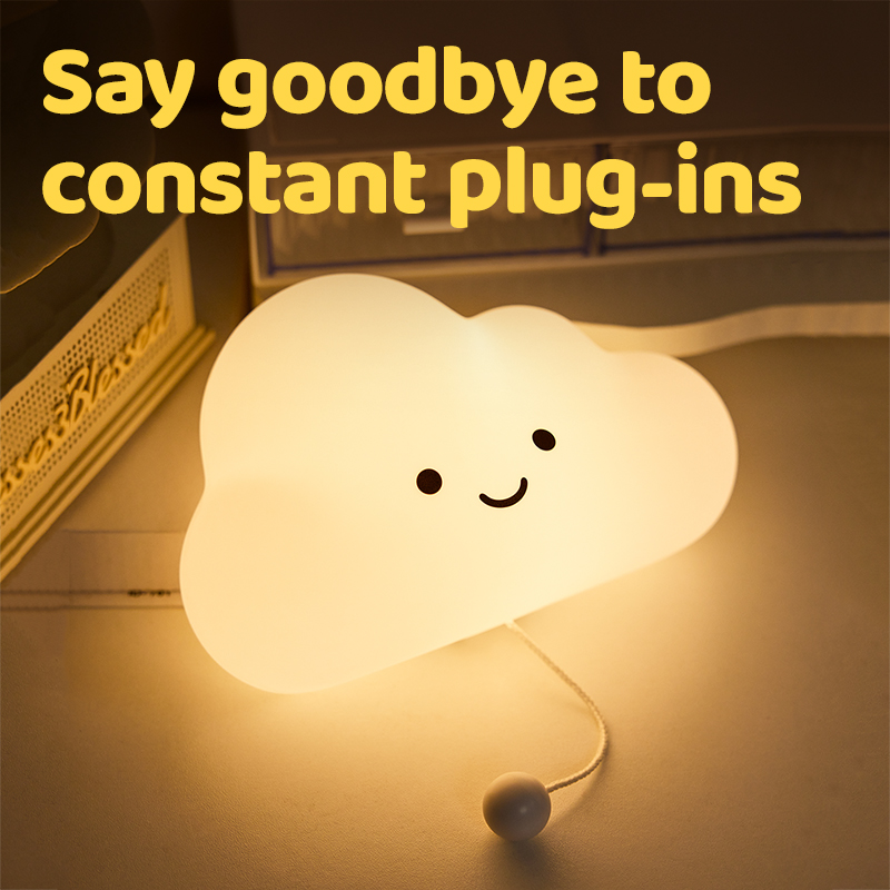 ☁️"DreamyCloud" Wall-Mount Silicone Night Light