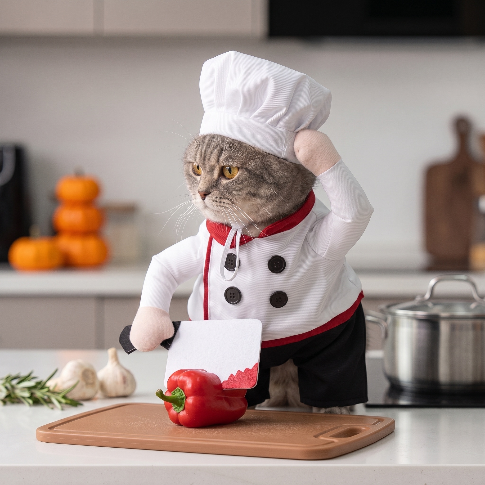 🧑‍🍳"Little MasterChef" Horror Slasher Dog Costume