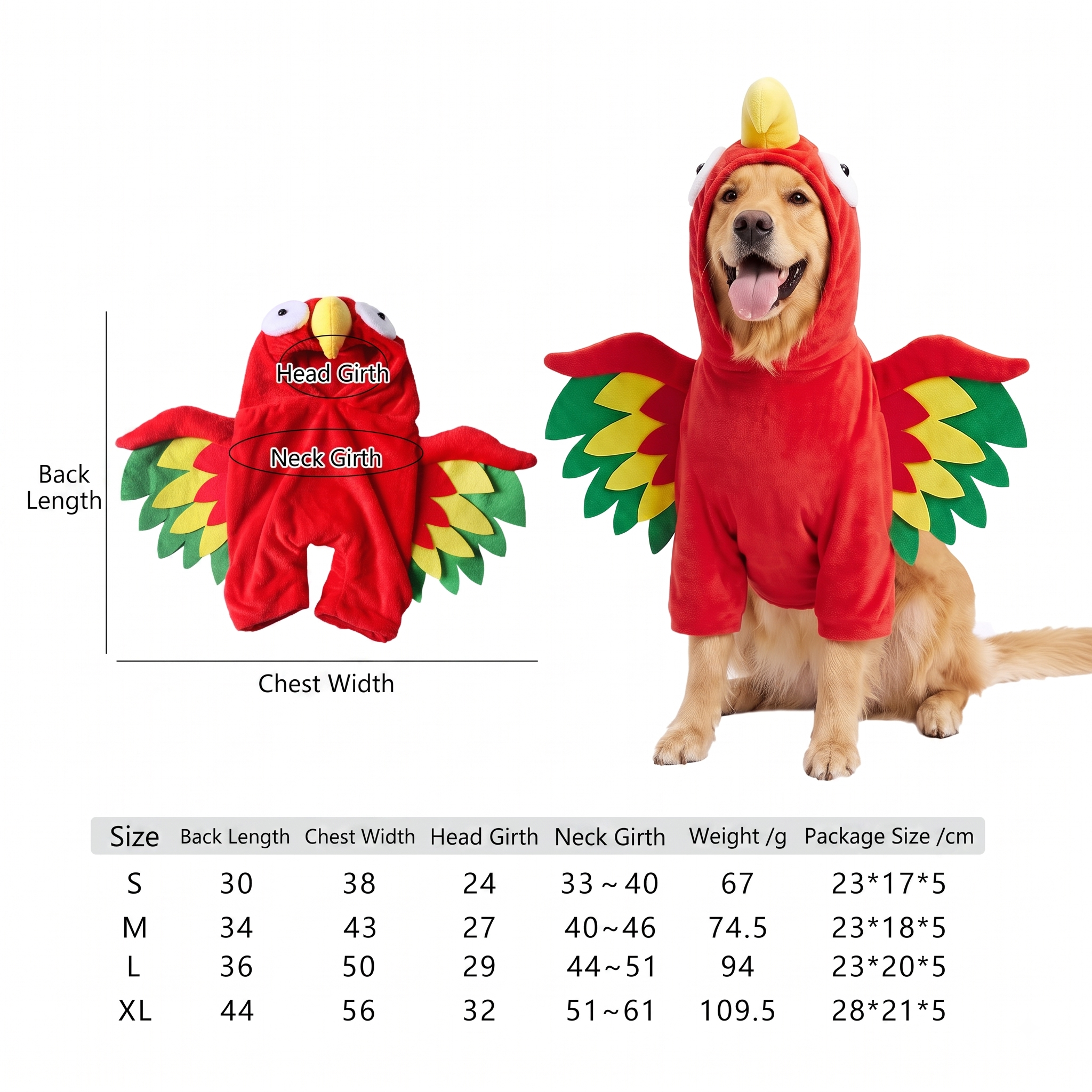 🦃"Gobble Paws" Turkey Pet Costume