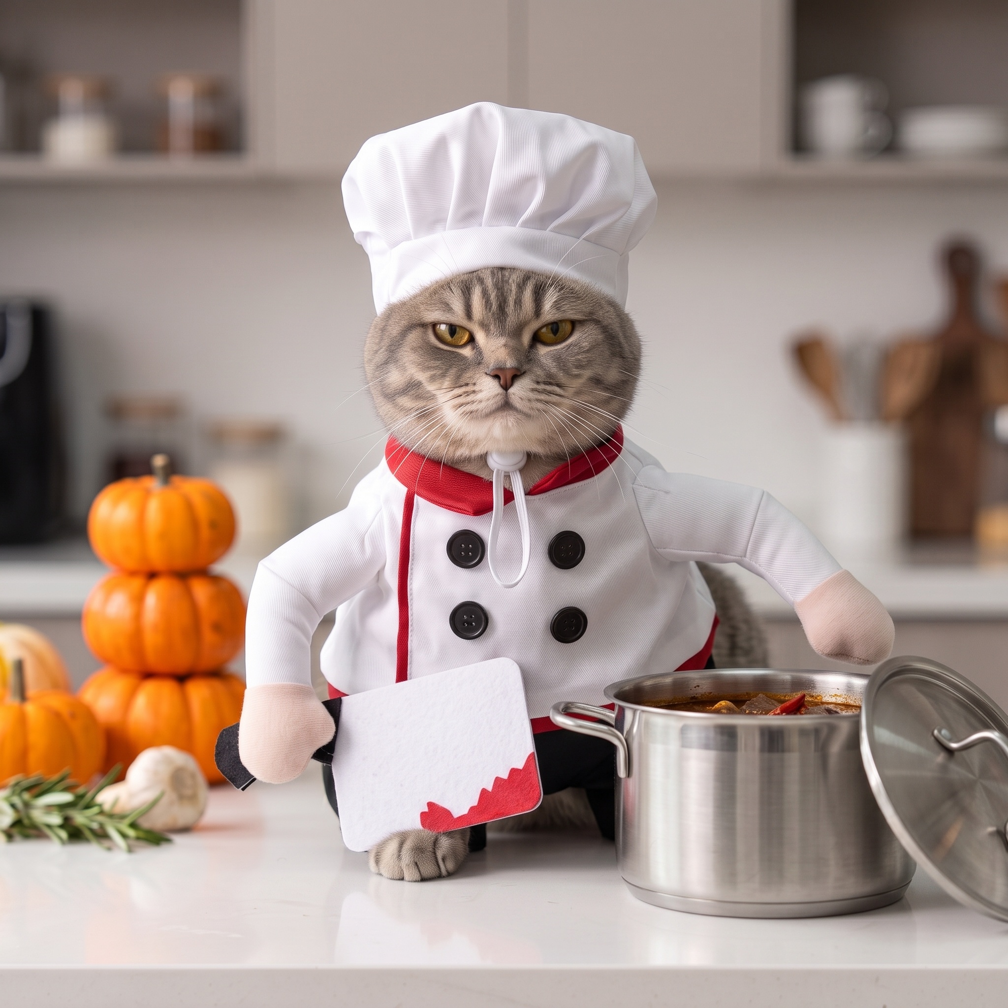 🧑‍🍳"Little MasterChef" Horror Slasher Dog Costume