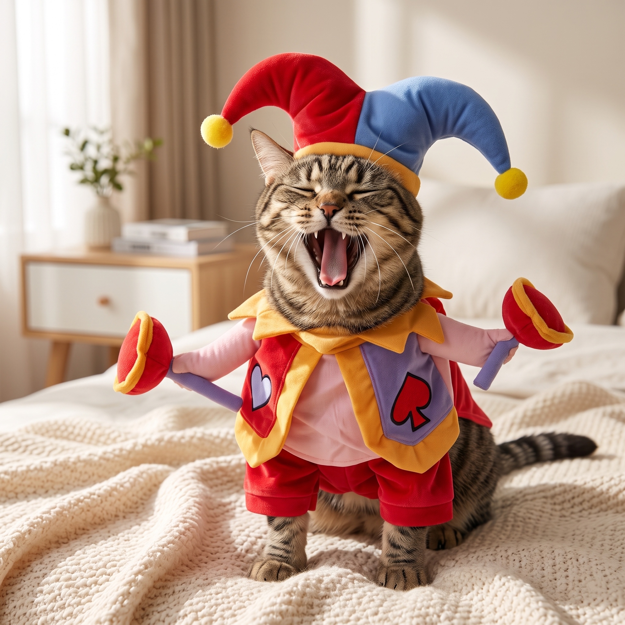 🃏"Paws & Magic" Magician Pet Costume