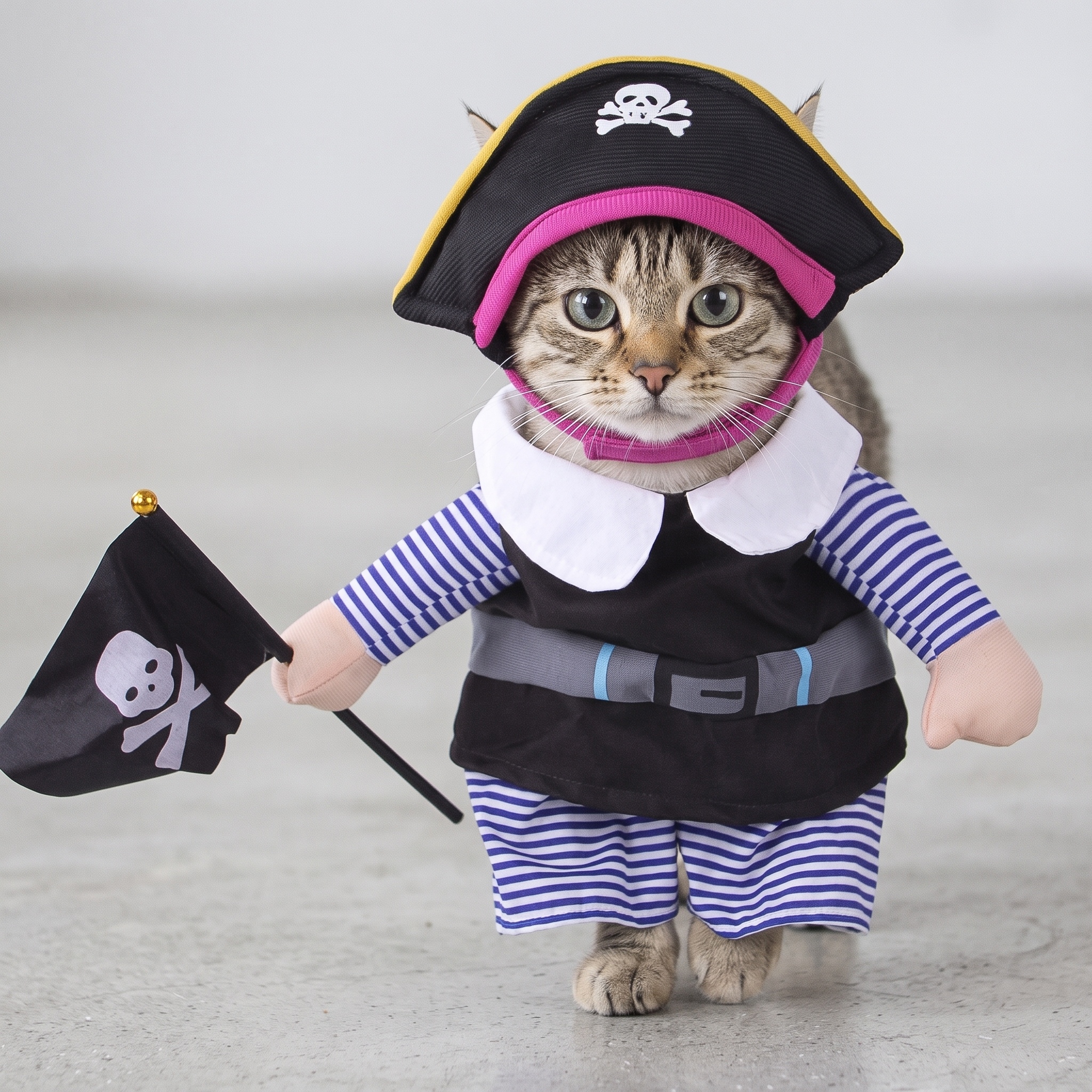 🪝"Captain Paws" Pirate Pet Costume