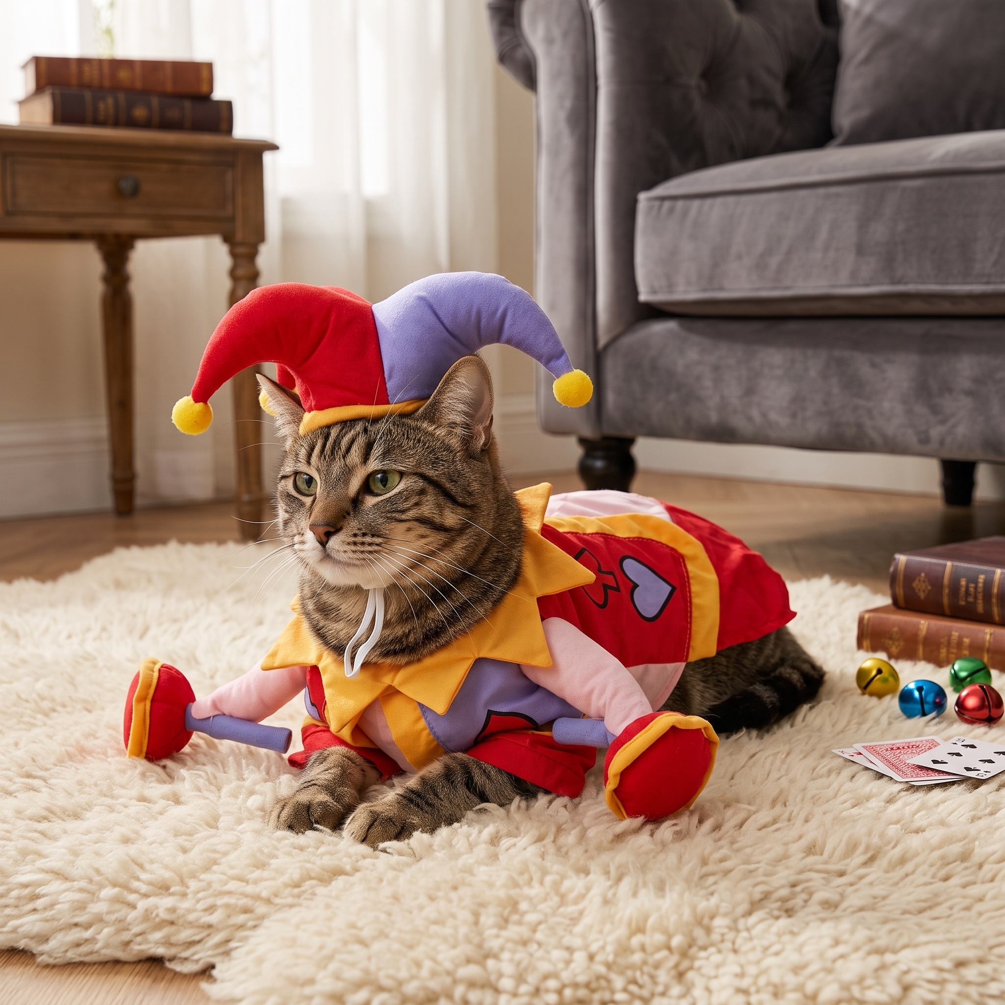 🃏"Paws & Magic" Magician Pet Costume