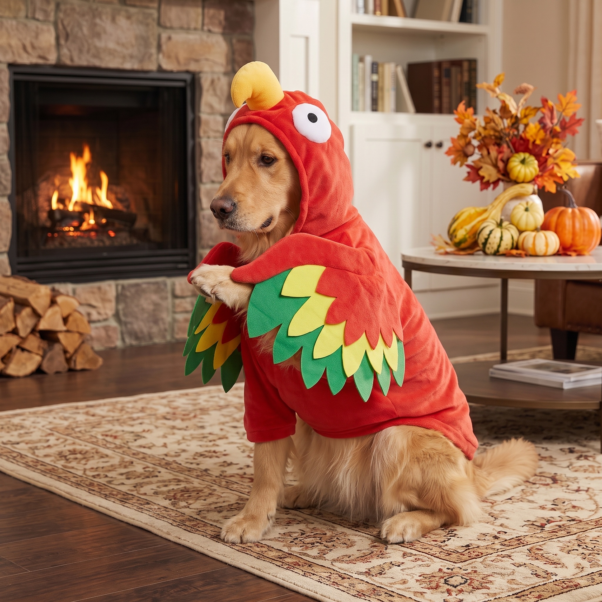 🦃"Gobble Paws" Turkey Pet Costume