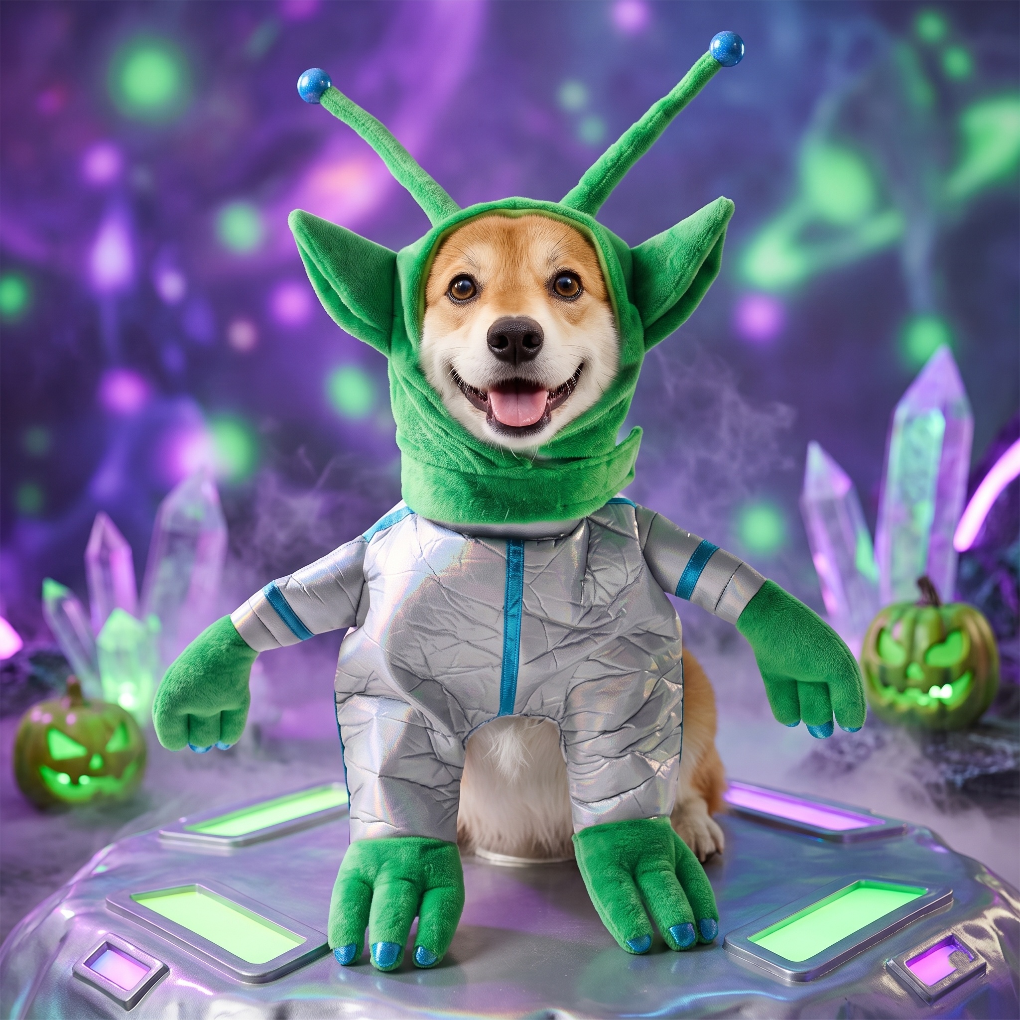 👽"Little Alien" Pet Halloween Costume