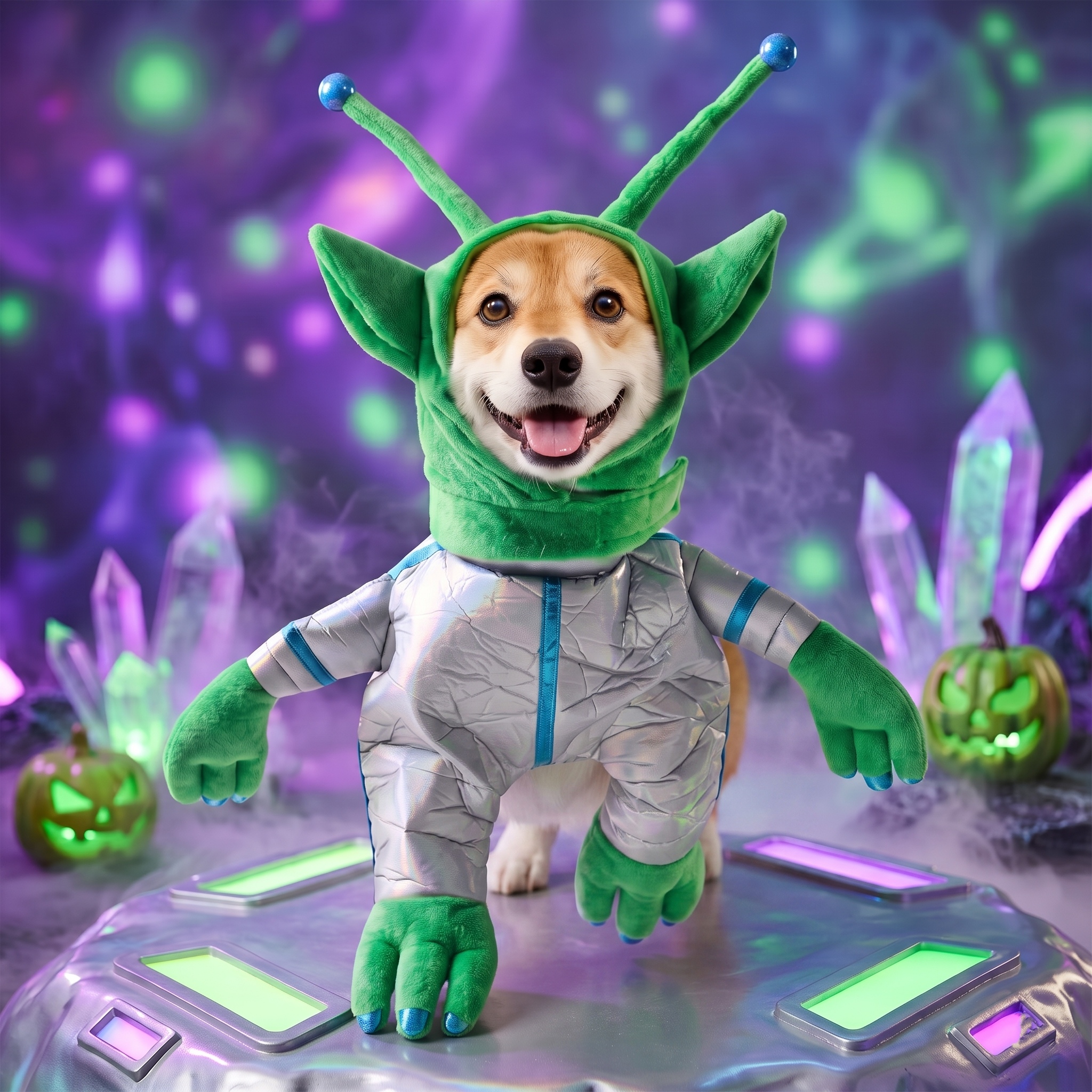 👽"Little Alien" Pet Halloween Costume