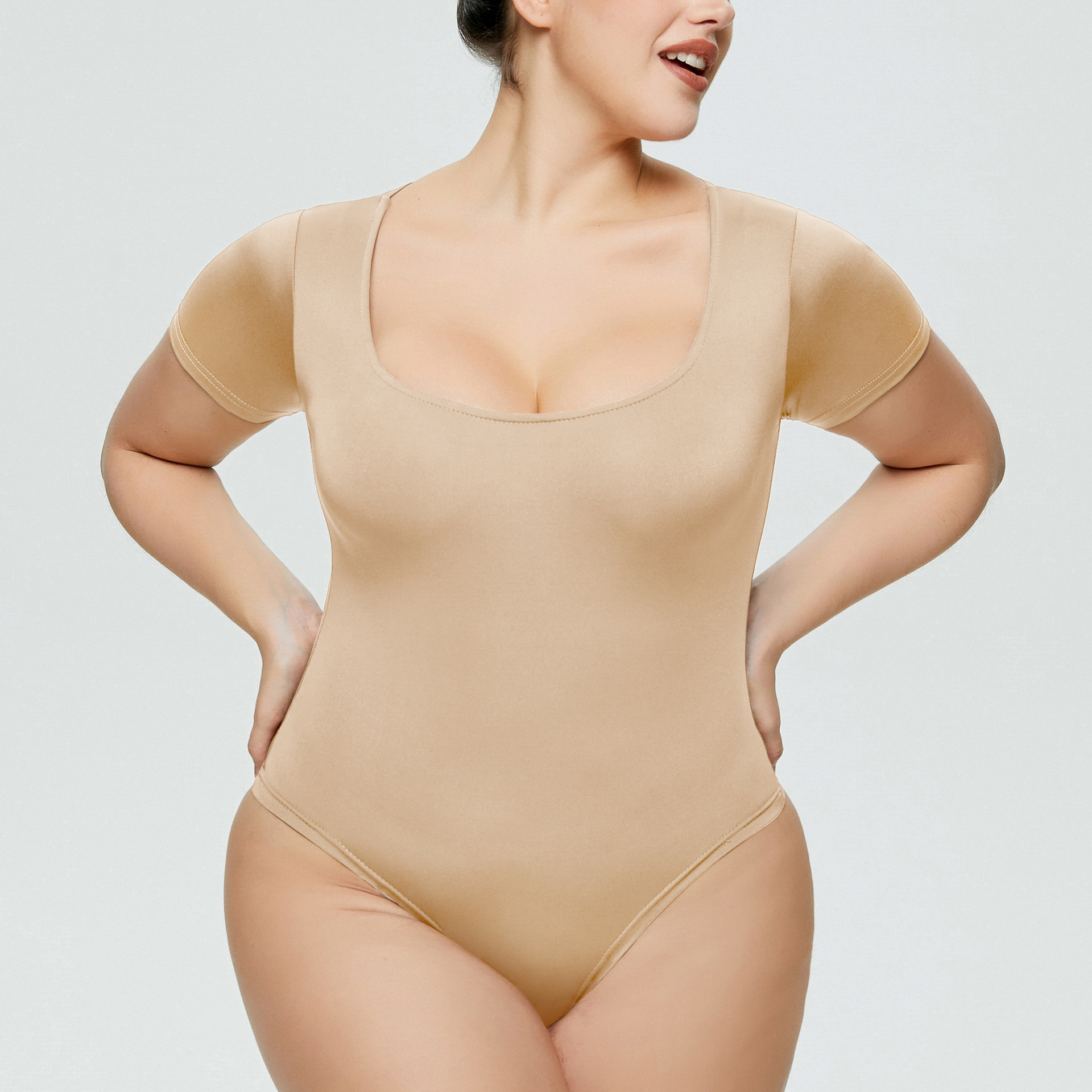 🔥 "Flawless Base" Contour Bodysuit for Curves