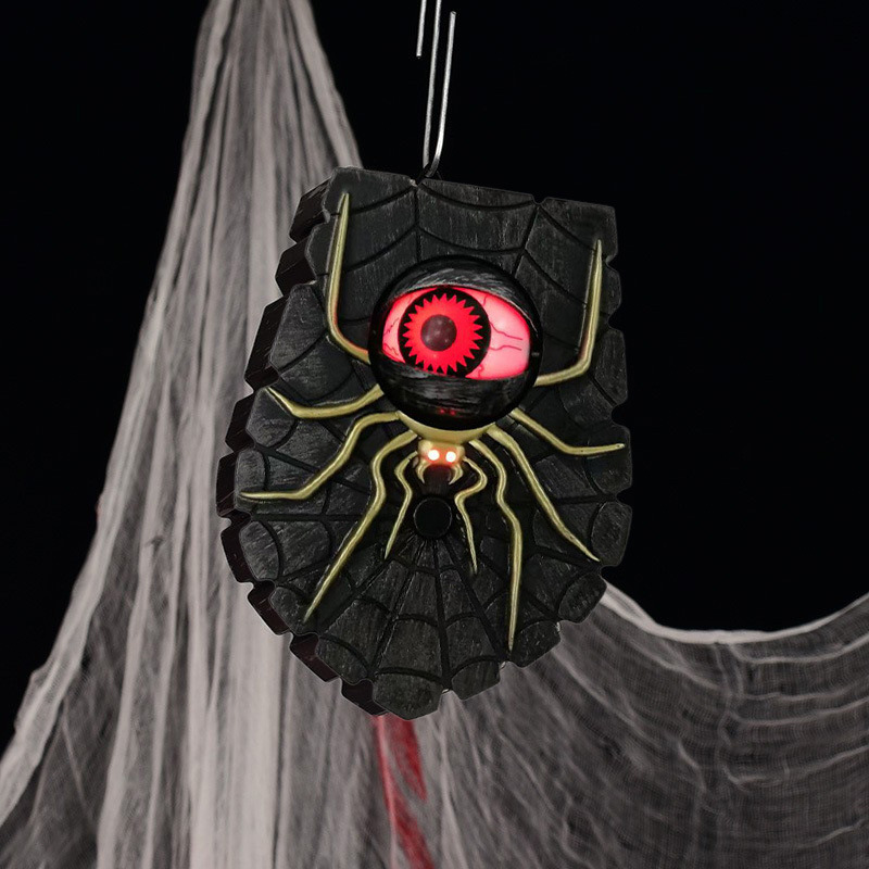 Halloween Glowing Eyeball Doorbell Decoration