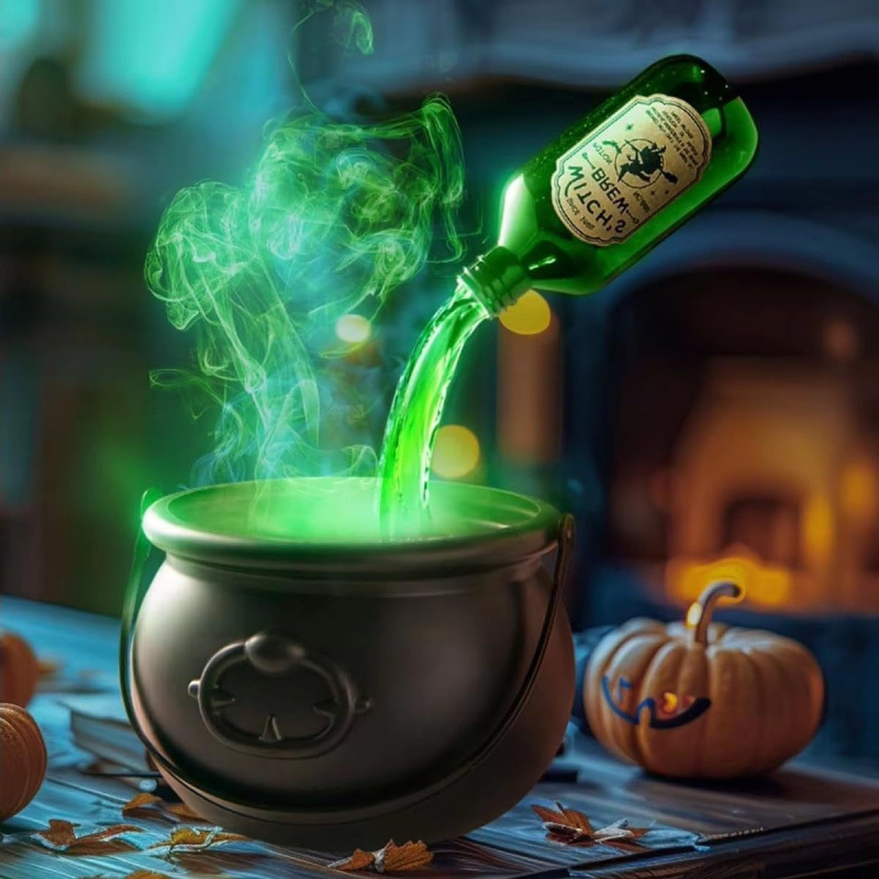 Halloween Cauldron Mist Diffuser Decoration