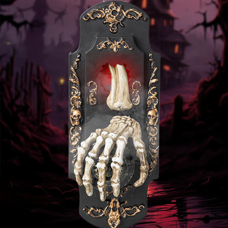 Halloween Glowing Eyeball Doorbell Decoration