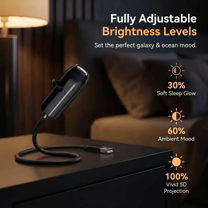 🔥-Night Light Projector - Smart Holographic Star Projector